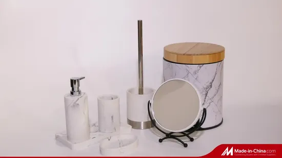 Contenedor de basura de acero inoxidable cepillado resistente a las manchas de cierre suave con pedal